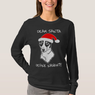 T-shirt Rat Terrier drôles de laides cadeaux de Noël pour