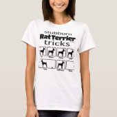 T-shirt Rat têtu Terrier Tricks (Devant)