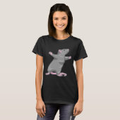 T-shirt Rat Yoga Fitness (Devant entier)