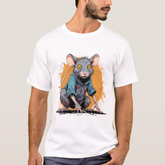 T-shirt rat zombie