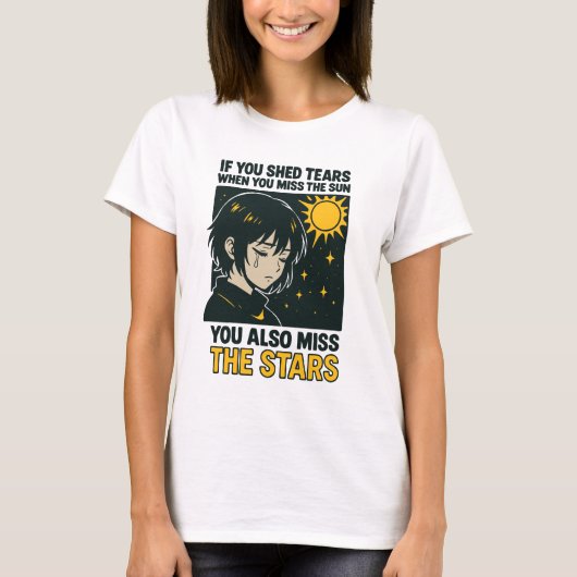 T-shirt Rater les étoiles (Devant)