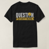T-shirt Rational Mind Question Conspiration Théoriste Part (Design devant)