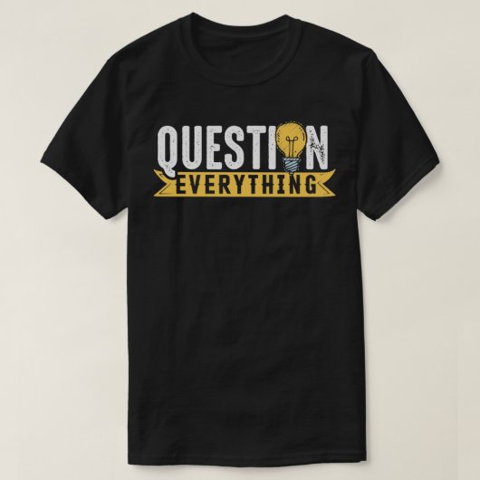 T-shirt Rational Mind Question Conspiration Théoriste Part (Design devant)
