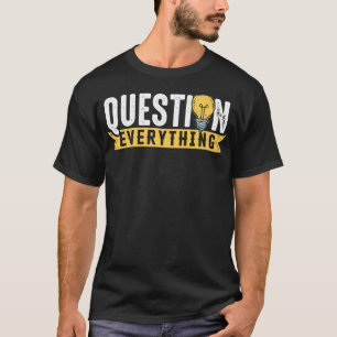 T-shirt Rational Mind Question Conspiration Théoriste Part