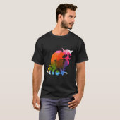 T-shirt Raton laveur (Devant entier)