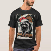 T-shirt Raton laveur de Noël (Devant)