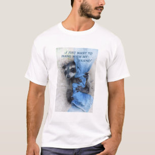 T-shirt Raton laveur - Dépendre