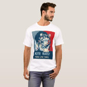 T-shirt Rats de vote ! Chemise (Devant entier)