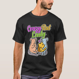 T-shirt Rats I Mignonne Animal I Crazy Rat Lady