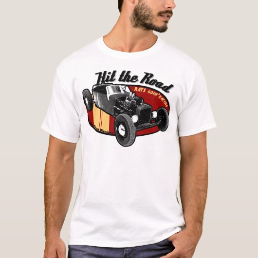 T-shirt Rats vont courir (Devant)