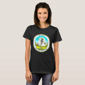 T-shirt Rattle Ces Chaînes | Disk Golf (Devant entier)