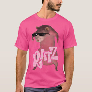 T-shirt Ratz Pink Funny Mème Ratt Hommes Femmes Enfants Fi
