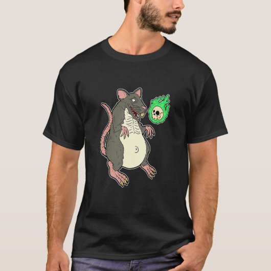 T-shirt Ratzilla déplaisante (Devant)