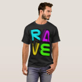 T-SHIRT RAVE 3D (Devant entier)