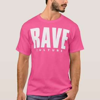 T-shirt Rave Culture - Edm Festival Raver Minimaliste