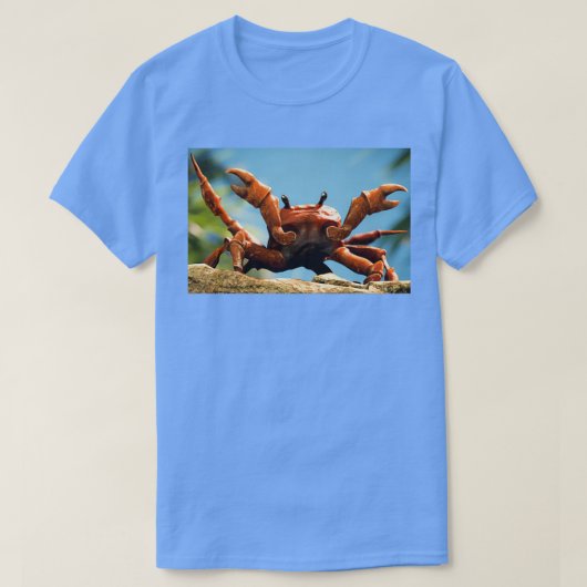 T-shirt Rave de crabe (Design devant)