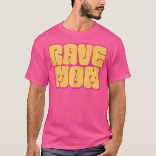 T-shirt Rave Mom Psychedelic Edm Festival (Devant)
