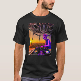 T-shirt Rave Party Psychedelic EDM Trance Club DJ 6