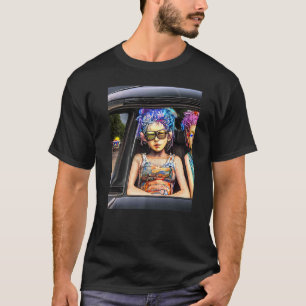 T-shirt Rave Party Psychedelic EDM Trance Club DJ 7
