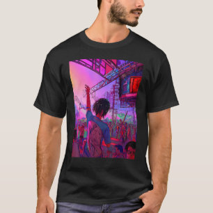 T-shirt Rave Party Psychedelic EDM Trance Club DJ design_3