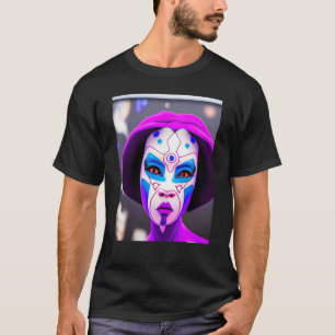 T-shirt Rave Party Psychedelic EDM Trance Club DJ Neon 3