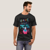 T-shirt Rave psychedelic (Devant entier)