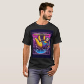T-shirt Rave Sloth - Fibonacci (Devant entier)