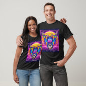 T-shirt Rave Sloth - Synthwave (Unisexe)