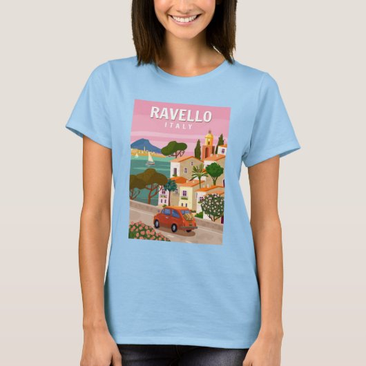 T-shirt Ravello, Italie (Devant)
