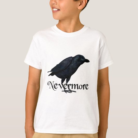 T-shirt Raven 3D Nevermore (Devant)