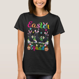 T-shirt Raven Bunny Ear Easter Squad Raven Bird Happy Eas