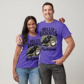 T-shirt Raven Crow Coffee Halloween (Unisexe)