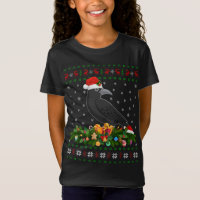 Raven Crow Oiseau Amant Noël Chapeau de Noël Vilai