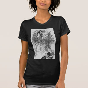 T-shirt Raven d'Edgar Allan Poe par Edouard Manet