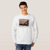 T-shirt Raven du désert peint (Devant entier)