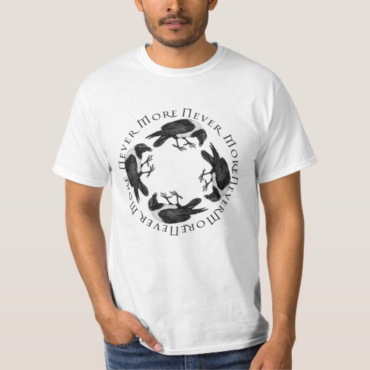 T-shirt Raven Jamais Plus (Devant)