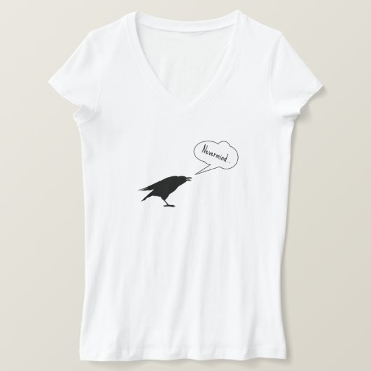 T-shirt Raven Nevermind (Design devant)