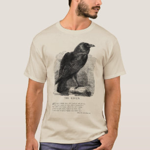 T-shirt Raven par Edgar Allen Poe