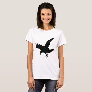T-shirt Raven Silhouette