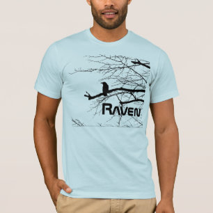 T-shirt Raven sur l'arbre