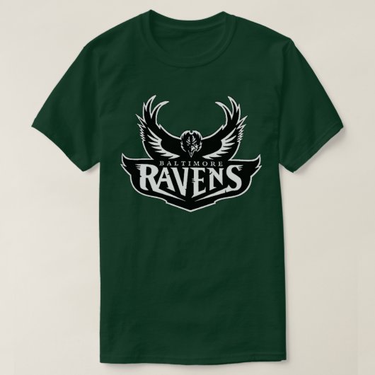 T-shirt Ravens bw (Design devant)