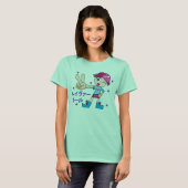 T-shirt Raver Girl (Devant entier)