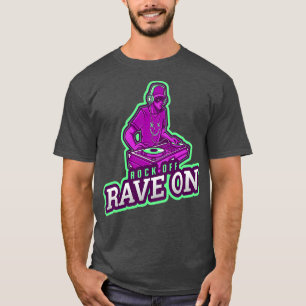 T-shirt Raver Rave EDM Techno DJ Music Cyberpunk Trance