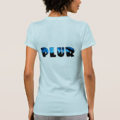 T-shirt Ravers en silhouette PLUR (Dos)