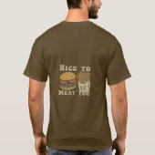 T-shirt Ravi de vous manger (Dos)