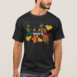 T-shirt Ravioli Pasta ORCHESTRAVIOLI Couleurs italiennes M