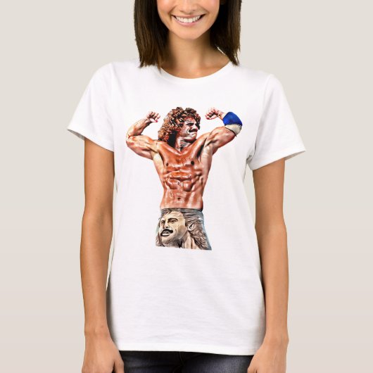 T-shirt Raviver Rick Rude T-ShirtRick Rude_ Un vrai Ladie (Devant)
