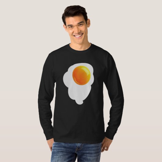 T-shirt Raw Egg Broken Chicken Egg White Yolk Serum (Devant entier)