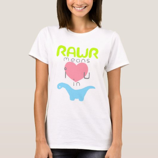 T-shirt Rawr (Devant)