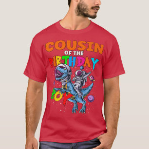 T-shirt Rawr Cousin De L'Astronaut Anniversaire Monte D